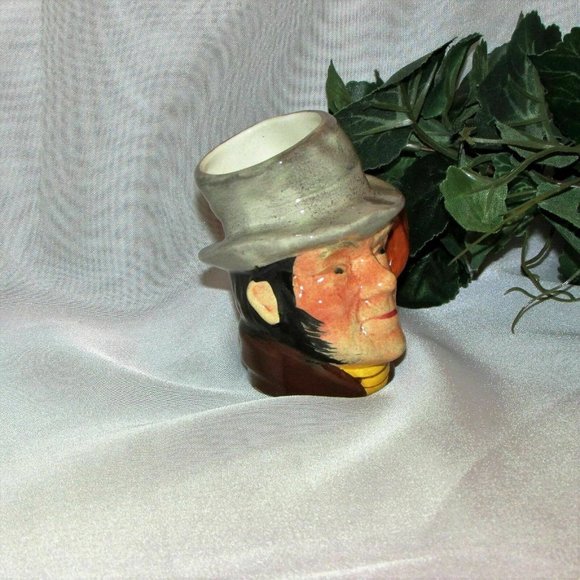 Cooper Clayton Small Figural Toby Mug by Sterling England Cottagecore - Picture 3 of 7